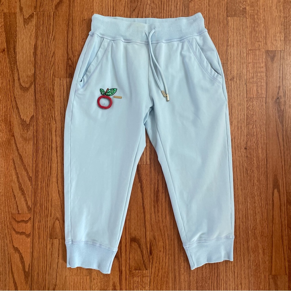 Dsquared2 Crop Joggers Sweat Pants in light blue size XS